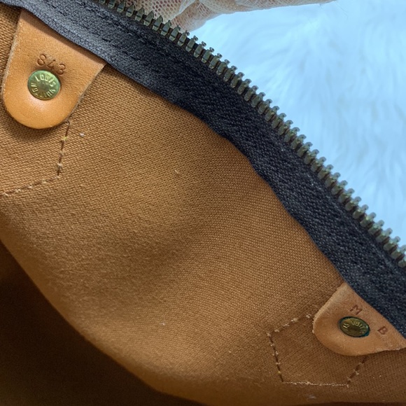 051 Louis Vuitton Speedy40 DatecodeMB843 - Picture 11 of 12